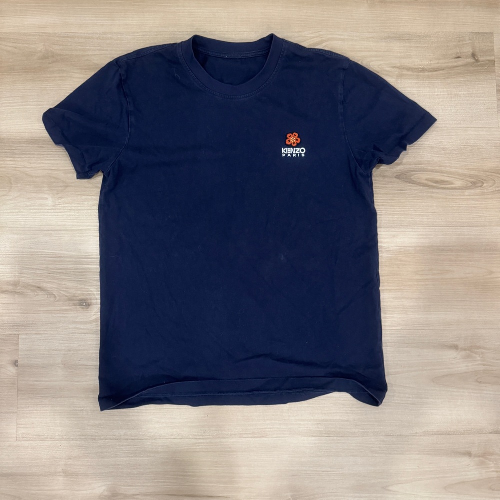 Kenzo Paris embroidered Boke flower Tshirt 2005